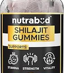 Nutrabud Pure Shilajit/Shilajeet Gummies 100mg For Men, Women | Boosts Stamina & Improves Energy Levels | Tamarind Flavour Veg Gummy Supplement (60 Count (Pack of 1), Tamarind)-4