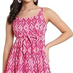 Jaipuri Cotton Printed Strappy Top for Women-image-27