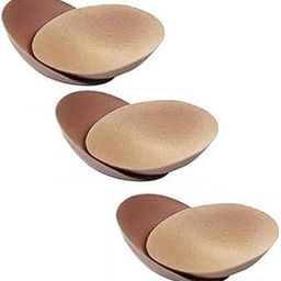 Women's Round Smart Skin Cups Bra Pads Inserts (Brown 32 Size) -Combo Pack of 3 Pieces :-image-19