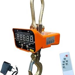 VOLTZ VZ-CS 5 Ton Digital Scale 11000lb/5000Kg Digital Hanging Scale Industrial Heavy Duty Crane Scale with Remote Control-2