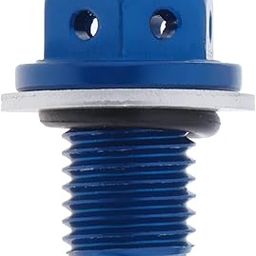 JAZZY PEARLS Metal Magnetic Oil Drain Plug Bolt Nut Screw M12 for ATV Motorcycle Blue-image-79