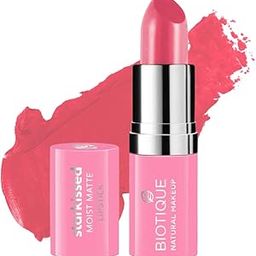 Biotique Natural Makeup Starkissed Moist Matte Lipstick, Cover Girl-50