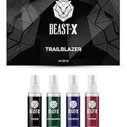 PureSense BEAST - X Trailblazer Perfume Gift Set (Victor + Conqueror + Champion + Winner) | Long Lasting Men's Perfume Combo Pack Travel Set (4x20ml) 80ml-17