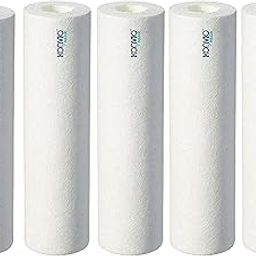 Konvio Neer 10 Inch 5 Micron PP Spun Cartridge Compaitble of 10 Inch Pre-Filter housing of water purifier (Pack of 5)-3
