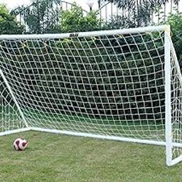 SLG 8x6x4.5ft Collapsible Football Goal net – Medium PVC Soccer Net for Backyard, Training & Match Play-image-21