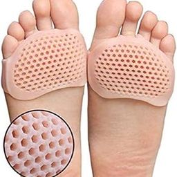 CAVERNSHOP Pain-Relieving Silicone Gel Half Toe Sleeve - Anti-Skid Forefoot Soft Pads - Front Heel Protector Socks - Repair Dry, Cracked Heels - Men & Women-image-51