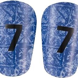 MERISHOPP Mini Soccer Shin Guards Portable Football Game Football Training Shin Guards 8cmx5cm| Sports Equipment | Outdoor Sports Gear | Exercise Gear-image-1