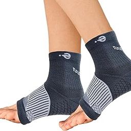 Neuropathy Pain Relief Cooling Compression Socks for Men & Women - Ecosync Ortho Bamboo Cotton Nano, Copper, Grey, Best Rated, Open Toe, Injury Recovery.-22