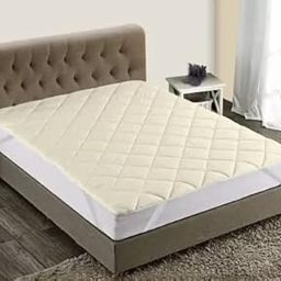 Cultiver Cotton Feel Three Layered Ultra Soft Waterproof Mattress Protector King Size| Breathable - Hypoallergenic Mattresses Cover King Size (72x78 inch | 6x6.50 feet, Beige)-image-63