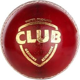 QODEL RED Leather Cricket Ball, Regulation Size-image-54