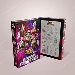 Mawala Swarriors Trump Cards Game (38 Warrior Cards, 4 Rule Cards,Total 42) | Swarajya Warriors Playing Card Games in Marathi and English| Heroes of History The Men Who Fought for Our Soil.-2