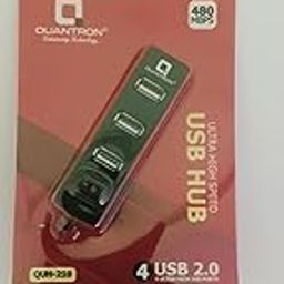 Quantron QUH-210 4 Port Ultra High Speed 480 Mbps USB Hub.-8