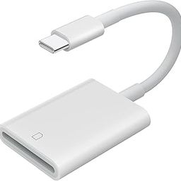 USB-C to SD Card Reader, SD Memory Card Adapter Trail Camera Viewer for Android Type C OTG Device Portable SD Card Reader for Mac MacBook Air/Pro, iOS, Android.(ABC)-105
