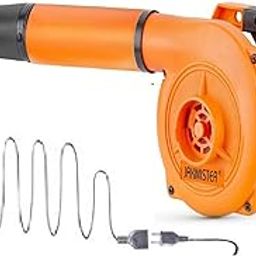Jakmister 4.0m³/min-18000 RPM Extra 20 Feet Wire/Powerful Electric Dust Cleaner Blower Machine and Vacuum Cleaner for Collecting, Cleaning Dust for AC/Home/Computer Forward Curved Air Blower-image-73