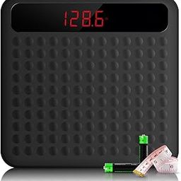 Uten Digital Body Weight Bathroom Scale, High Precision Measurements Scales with Step-On Technology, Large Non Slip Silicone Platform and LCD Digital Display, 400lbs/180kg Capacity-40