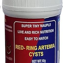 Red Ring Artemia Cyst,Brine Shrimp Eggs 95% Hatch Rate In 24 Hour 10 Gm Hobbyist Pack(Repacked),All Life Stages-picture-18