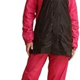 Evershine Women's Reversible Long Waterproof Raincoat Jacket with Hood, Pant And Carrying Pouch For Ladies (NR 212-P)-8
