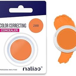 Maliao Colour Correcting Concealer | Redness & Dark Circles Neutralizer | Full Coverage & Long-Lasting | Lightweight & Blendable Formula | Ideal for All Skin Types | 288, 6g-15