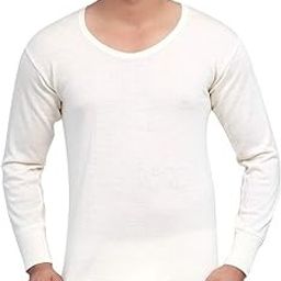 Monte Carlo Men's Pure Wool Thermal Full Sleeves (TOP) (Off White)-image-26