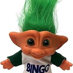 LOOM TREE® PVC Vintage Troll Doll Party Favors School Project Chromatic Adorable Dolls Green-image-66