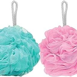 Round Loofah (Multicolor, Pack of 1) (Round Loofah (Multicolor, Pack of 2))-image-37