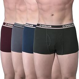 Men's Cotton Modern Regular Solid Trunk-38