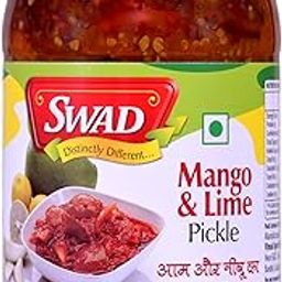 SWAD Distinctly Different & Delicious Mango & Lime Pickle 400g, Aam Ka Achar-image-33