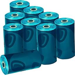 Foodie Puppies Pet Biodegradable Poop Bags Pee Potty Waste Pick-Up 135 Bags for Dogs & Cats - (9 x 15 Bags Per Roll) | Multipurpose, Leak Proof, Eco-Friendly Disposable Bags (32cm X 22cm Poly Size)-image-54