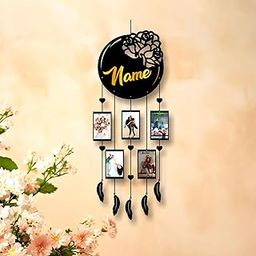 Artle Media Customised/Personalized Dream Catcher with Photo Frame for Valentine's Day Gift and Anniversery Gift, Wall Hanging, Special Moment (Medium, 20X50)-image-58
