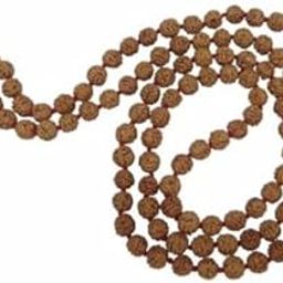 Arihant Gems & Jewels® 5 Mukhi Panch Mukhi Original Rudraksha Jaap Mala with Lab Certificate (108+1 Beads) | Perfect for Pooja, Astrology, Protection, Meditation | Ideal for Neck Wearing & Holding | Spiritual Wellness for Men, Women, Boys & Girls-image-16