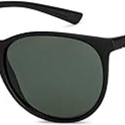 By Lenskart | Full Rim Round | Polarized and 100% UV Protected Sunglasses | Men & Women | Large | VC S14460 (Color:-Black)-Pack of 1-image-88