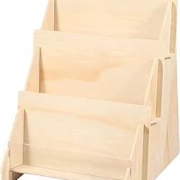 CALANDIS™ Greeting Card Display Stand 3 Tier Postcard Holder for Sticker Retail Photos | Card Toploaders & Holders | Storage & Display Supplies | Sports Trading Cards-26