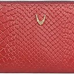 Women's Cotton Ee Angara Wii Rf Medium Marsala Zip Around (Wallet)-1