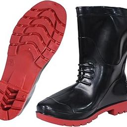 Gumboots For Men, Waterproof Rain Boots For Farming, Agriculture, Industrial And Work Environments | Double Density, Puncture And Tear Resistant, Anti-Slip Safety Gum Boot For Men (Size -9 UK)-picture-18