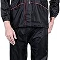 Stylish Raincoat Mens Bidding Design Rainwear Waterproof Rainsuit with Pant Style (Suitable for L,XL Size)-image-6