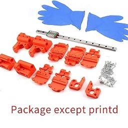 ATORSE 1Set X A-X-I-S Linear Rail Guide Support Kit for Prusa I3 Mk3S Accessories-40