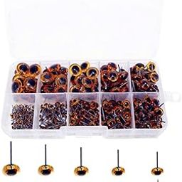 CALANDIS™ Mixed Brown Doll Safety Eyes for Dolls Toys Puppet Craft Halloween Supplies | Supplies | Doll Making & Repair | Dolls-image-8