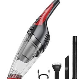 NexLev Cordless Wet & Dry Vacuum Cleaner|For Home Car & Office Use|3 Attachments |HEPA to capture dust | 4000 mAh Battery|Quick Cleaning of Desk, Coffee tea or Water Spill | Compact & Portable | VC-05-16