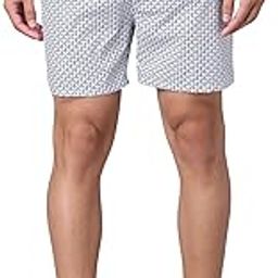 Men's Boxer | 100% Cotton | Regular Fit, Mid-Rise | Printed, Outer Elastic-image-2