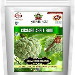 Sansar Agro® Custard Apple Food Essential Organic Fertilizer for Custard Apple Plants, Double Filtered with All Required Nutrients and Active Micro-Organism (400 gm)-51