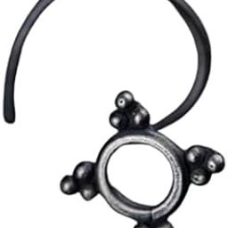 92.5 Silver Nose pin for women | Nabha Nose Pin for Women | Pierced 92.5 Sterling Silver Jewelry with Radiant Traditional Design Gifts for Women & Girls-picture-56