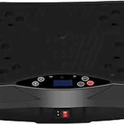 YOKELE Vibration Plate Exercise Machine - Whole Body Fitness Vibration Platform - Home Training Equipment for Recovery & Wellness & Weight Loss + Resistance Bands + Remote (Black)-10