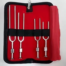 Tuning Fork (128, 256, 512 and 1024 Hz) - Set of 4 PCS. in a Carry Bag-15