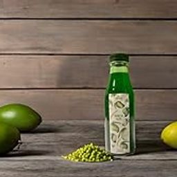 Hetals Homemade Kachi Kairi Sherbat | Raw Mango Crush | Green Mango Syrup Mix | Kacha Aam Fruit Syrup-image-24