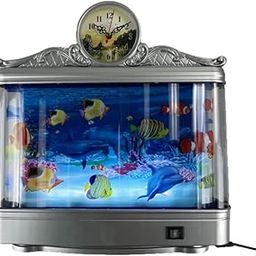 bnf® Fake Aquarium Decorative Lamp LED Gifts Table Lamp for Indoor Office Bedroom|Home & Garden|Lamps, Lighting & Ceiling Fans|Lamps-image-59