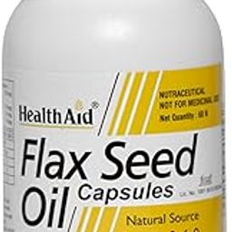Health Aid Flaxseed Oil 1000mg (Omega 3.6.9) - 60 Capsules-13