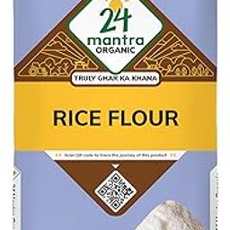 24 Mantra Organic Rice Flour/Chawal Atta - 500gms, Pack of 1, Organic-image-66