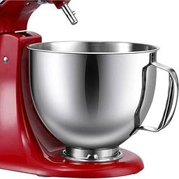 SHIPLORD® Stainless Steel Mixer Bowl Eggbeater Attachment - Effortless Mixing for 4.5-5 Quart Tilt-Head Stand Mixers Dishwasher Safe-image-7