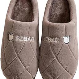 Women's Home Flip-Flops & Slippers Winter Indoor Non-Slip Women Soft Fur Home Flip Flop Slides And Slippers Cute Bear Flip Flops for Women-25
