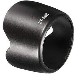 FND Camera Lens Hood Replacement for Canon Camera Lens, Bayonet Mount, Made ABS (Canon EF-S 55-250mm f/4-5.6 is II (ONLY) ET 60II)-19